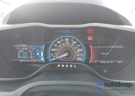 2017 Ford C-Max Energi Titanium from USA, damaged, VIN 1FADP5FU4HL102910